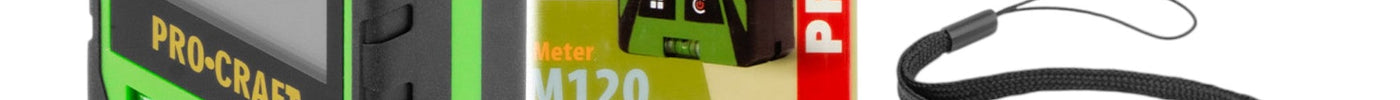 Procraft PLDM120 Laser Entfernungsmesser 120 m + Tasche