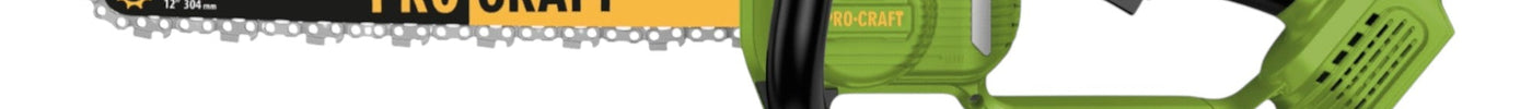 Procraft PKA33-BB Akku Kettensäge 20 V 304 mm Brushless + 1x Akku 4,0 Ah - ohne Ladegerät
