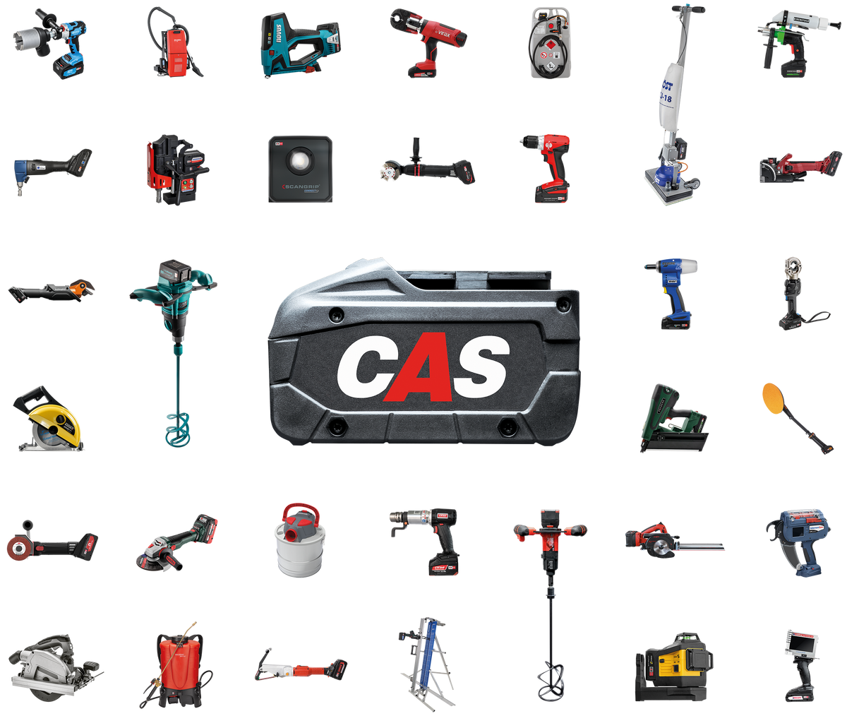 CAS Akku-System – Herstellerübergreifend, flexibel, zukunftsfähig
