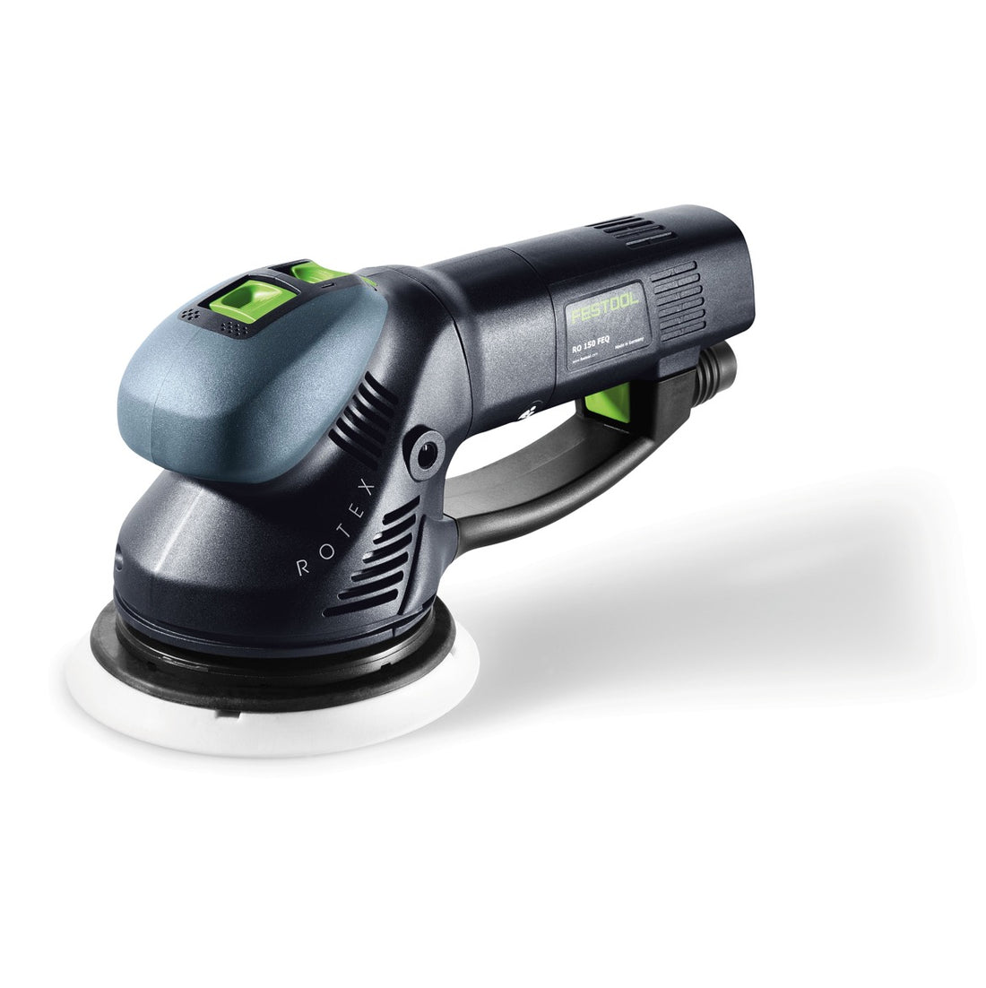 Festool RO 150 FEQ-Plus ROTEX Getriebe Exzenterschleifer 720W 5mm Hub ( 571805 ) im Systainer + 50x Schleifscheiben P60