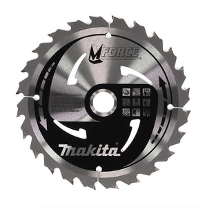 Makita M-FORCE Kreissägeblatt für Holz 165 x 20 x 2 mm 24 Zähne ( B-32007 )