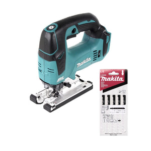 Makita DJV 182 Z Akku Pendelhubstichsäge 18V Brushless Solo + 8x Sägeblatt - ohne Akku, ohne Ladegerät