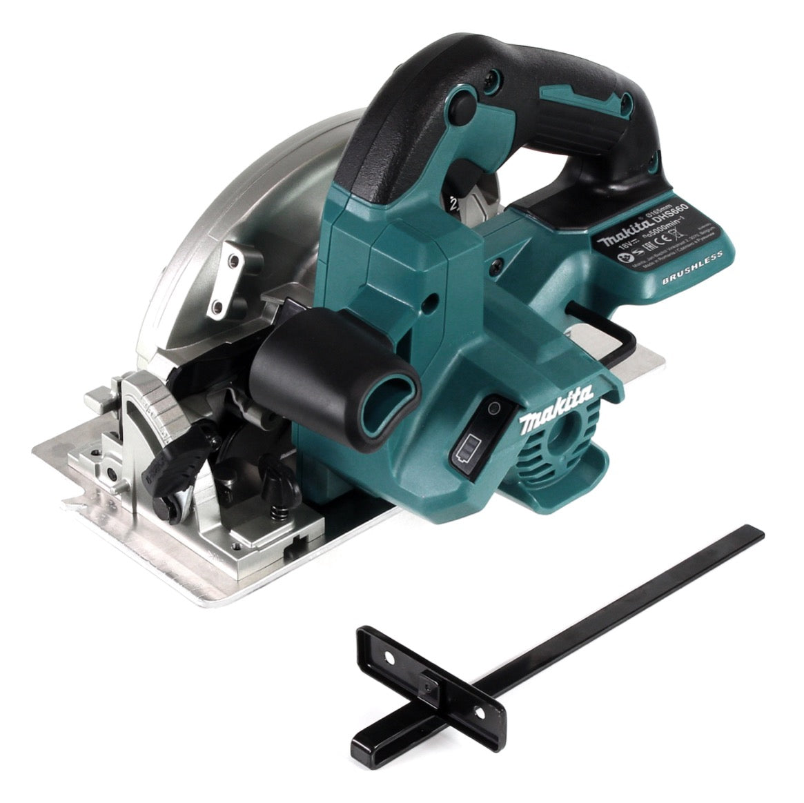 Makita DHS 660 Z Akku Handkreissäge 18 V 165 mm Solo - ohne Akku, ohne Ladegerät
