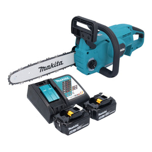 Makita DUC 307 RM2X3 Akku Kettensäge 18 V 30 cm Brushless + 2x Akku 4,0 Ah + Ladegerät