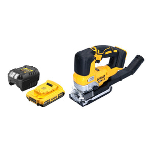 DeWalt DCS 334 D1 Akku Pendelhub Stichsäge 18 V Brushless + 1x Akku 2,0 Ah + Ladegerät
