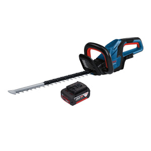 Bosch GHE 18V-50 Professional Akku Heckenschere 18 V 50 cm Brushless + 1x Akku 5,0 Ah - ohne Ladegerät
