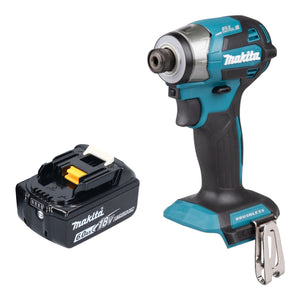 Makita DTD 173 G1 Akku Schlagschrauber 18 V 180 Nm 1/4“ Brushless + 1x Akku 6,0 Ah - ohne Ladegerät