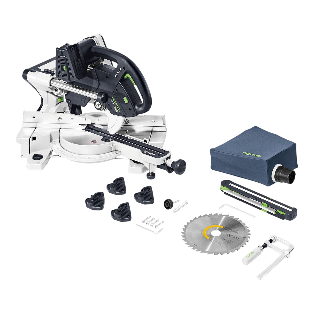 Festool KAPEX KSC 60 EB-Basic Akku Kapp Zugsäge 18 V / 36 V 216 mm ( 577775 ) Brushless Solo - ohne Akku, ohne Ladegerät