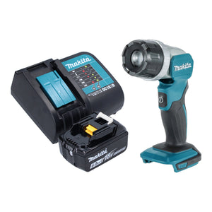 Makita DML 808 SG1 Akku Handstrahler 14,4 / 18 V 190 lm LED + 1x Akku 6,0 Ah + Ladegerät