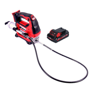 Milwaukee M18 GG-301 Akku Fettpresse 18 V 690 bar + 1x Akku 3,0 Ah - ohne Ladegerät