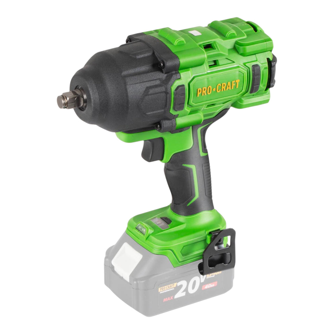 Procraft PWA80bb Akku Schlagschrauber 20 V 1600 Nm 1/2" Brushless Solo - ohne Akku, ohne Ladegerät
