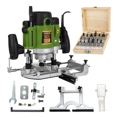 Procraft POB2400 Oberfraese 2000 Watt 8 12 mm Zuboeher 0 - toolbrothers