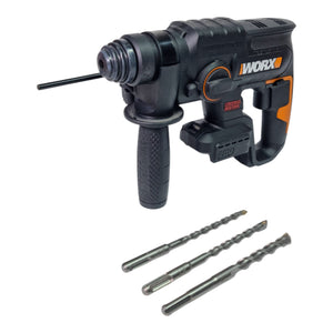 Worx WX381.9 Akku Kombihammer 20 V 2,0 J SDS plus PowerShare Brushless Solo - ohne Akku, ohne Ladegerät