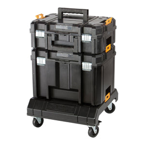 DeWalt DWST1-71229 TSTAK Cart Rollbrett + DWST1-71195 TSTAK VI + DWST1-70703 TSTAK II Koffer
