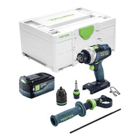 Festool TDC 18 4 Basic Akku Bohrschrauber 18 V 75 Nm Brushless 1x Akku 5 0 Ah Systainer ohne Ladegeraet 0 - toolbrothers