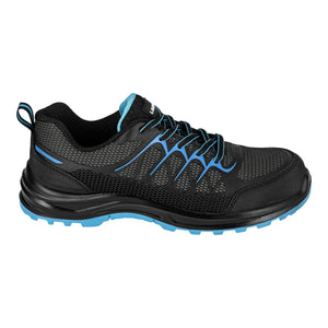 LAHTI PRO Sicherheitshalbschuh KPU / Mesh S1P SRC Größe 39 ( L3042239 ) schwarz blau