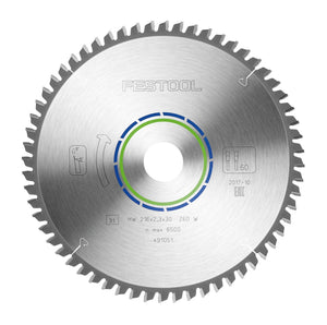 Festool Spezial Kreissägeblatt HW 216 x 30 x 2,3 mm W60 ( 491051 ) 216 mm 60 Zähne