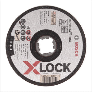 Bosch Trennscheiben X-LOCK 125 x 22,23mm Standard for Inox ( 2608619267 )