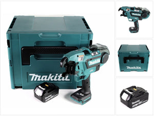 Makita DTR 180 T1J Akku Bewehrungsverbinder 18V Brushless für 0,8mm Bindedraht im Makpac + 1x 5,0Ah Akku - ohne Ladegerät