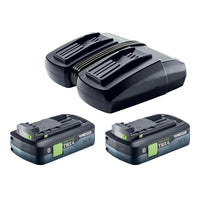 Festool Energie Set 18V 2xTBX4 TCL6DUO mit 2x BP 18 TBX 4 C ASI Akku 18 V 4 0 Ah 2x 578745 TCL 6 DUO Doppel Ladegeraet 577017 0 - toolbrothers