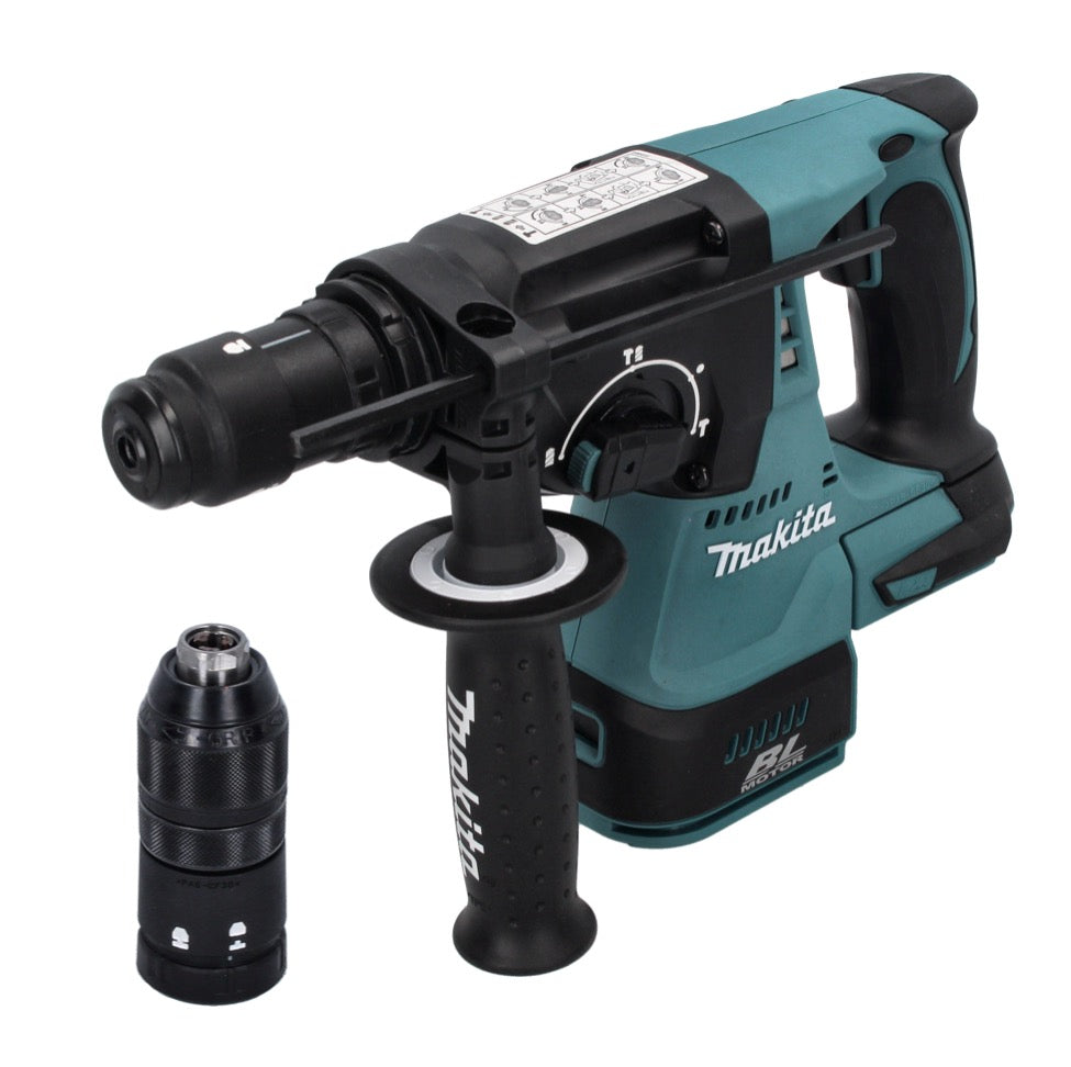 Makita DHR 243 Z Akku Bohrhammer 18 V 2 J SDS-Plus Brushless Solo - ohne Akku, ohne Ladegerät