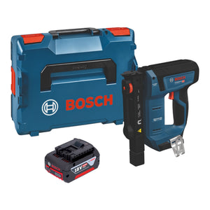 Bosch GTH 18V-14 Professional Akku Holzklammerer 18 V 10,6 x 6 - 14 mm Brushless + 1x Akku 4,0 Ah + L-Boxx - ohne Ladegerät