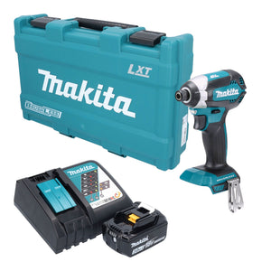 Makita DTD 153 RF1K Akku Schlagschrauber 18 V 170 Nm 1/4" Brushless + 1x Akku 3,0 Ah + Ladegerät + Koffer