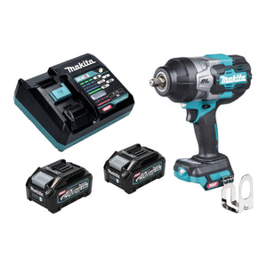 Makita TW 002 GM201 Akku Schlagschrauber 40 V max. 2200 Nm 1/2" Brushless + 2x Akku 4,0 Ah + Ladegerät