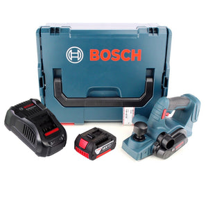 Bosch GHO 18 V-LI Akku Hobel 18V + 1x Akku 3,0Ah + Ladegerät + L-Boxx