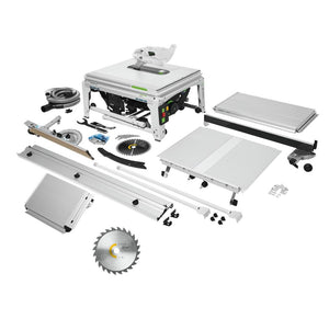 Festool TKS 80 EBS Set Tischkreissäge 2200 Watt 254 mm ( 575828 ) + Panther Kreissägeblatt PW24 ( 575974 )