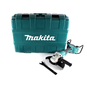 Makita DGA 900 ZK Akku Winkelschleifer 36 V ( 2x 18 V ) 230 mm Brushless Solo + Koffer - ohne Akku, ohne Ladegerät