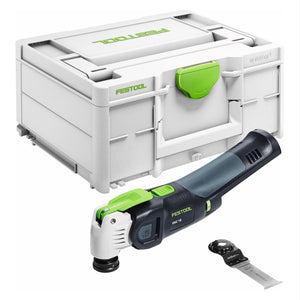 Festool OSC 18 E-Basic Akku Oszillierer 18 V Starlock Max ( 576591 ) Brushless + Systainer - ohne Akku, ohne Ladegerät ( Nachfolger von 574848 )