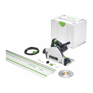 Festool TS 55 FEBQ-Plus-FS Tauchsäge 1200 W 160 mm + Führungsschiene + Systainer ( 577010 ) - Nachfolger von 576007