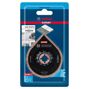 Bosch EXPERT 3 Max AVZ 70 RT4 Mörtelentferner Starlock 87 x 70 mm 10 Stk. ( 2608900042 ) für Mörtel Carbide - Nachfolger von 2608664490