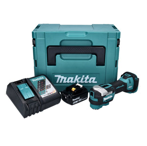 Makita DTM 52 RG1J Akku Multifunktionswerkzeug 18 V Starlock Max Brushless + 1x Akku 6,0 Ah + Ladegerät + Makpac