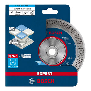 Bosch EXPERT HardCeramic Diamant Trennscheibe 125 x 22,23 mm 1 Stk. ( 2608900655 ) Diamond Technology