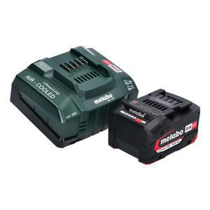 Metabo Basis Set 1x Li-Power Akkupack 18 V 4,0 Ah CAS Li-Ion Akku ( 625027000 ) + ASC 145 Schnell Ladegerät ( 627378000 )