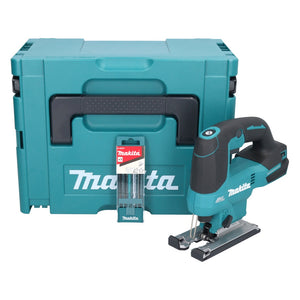 Makita DJV 184 ZJ Akku Stichsäge 18 V Brushless + 5 tlg. Stichsägeblatt Set + Makpac - ohne Akku, ohne Ladegerät