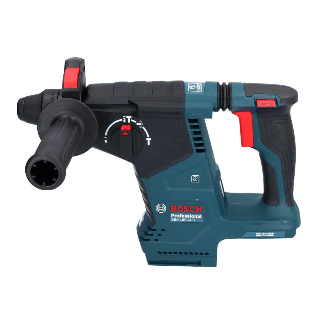 Bosch GBH 18V-24 C Professional Akku Bohrhammer 18 V 2,4 J Brushless SDS plus ( 0611923002 ) + L-BOXX - ohne Akku, ohne Ladegerät