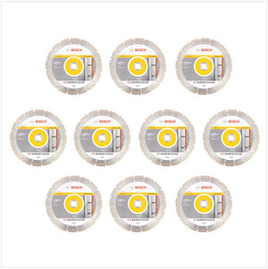 Bosch Standard Universal Diamant Trennscheibe 230 mm 10 Stk. ( 10x 2608615065 ) Beton Aufnahme 22,23 mm