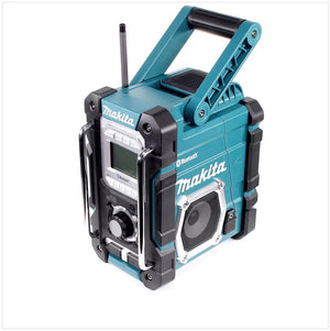 Makita DMR 106 Akku Baustellenradio 7,2 - 18 V FM AUX Bluetooth Solo - ohne Akku, ohne Ladegerät