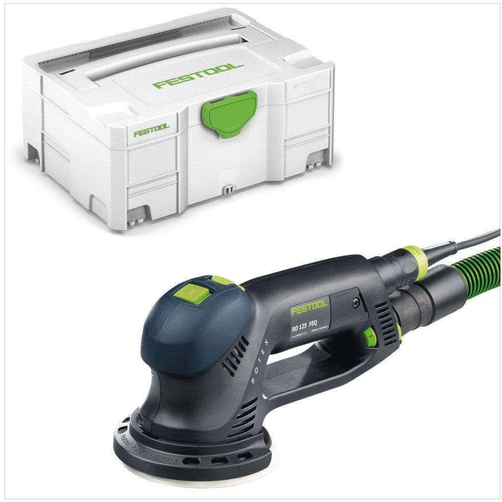 Festool RO 125 FEQ-Plus ROTEX Getriebe Exzenterschleifer ( 571779 ) 500W 3,6mm Hub im Systainer