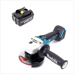 Makita DGA 504 F1 Akku Winkelschleifer 18V 125mm Brushless + 1x Akku 3,0Ah - ohne Ladegerät