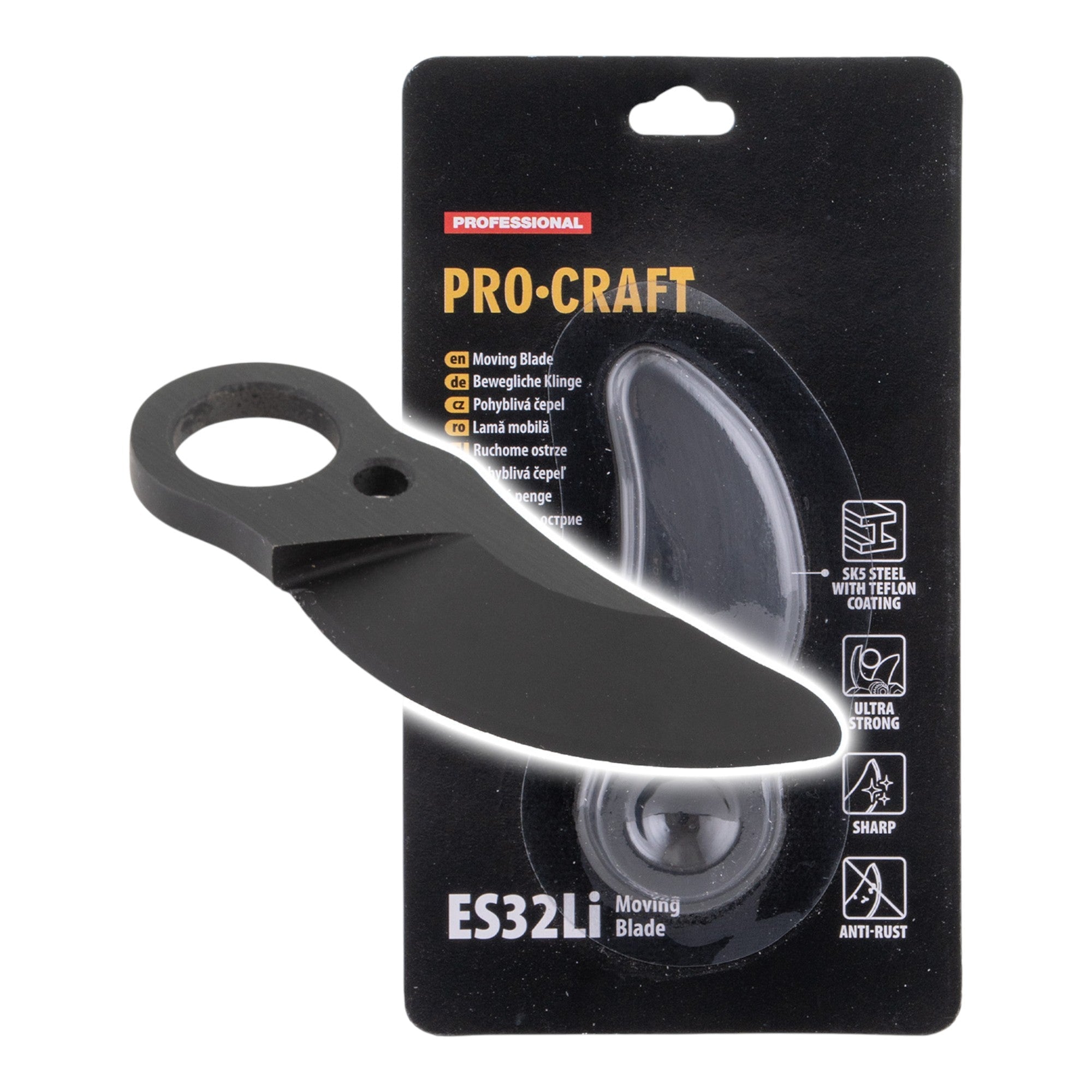 Procraft ES32Li Moving Blade Ersatz Oberklinge für Akku Astschere ES32Li