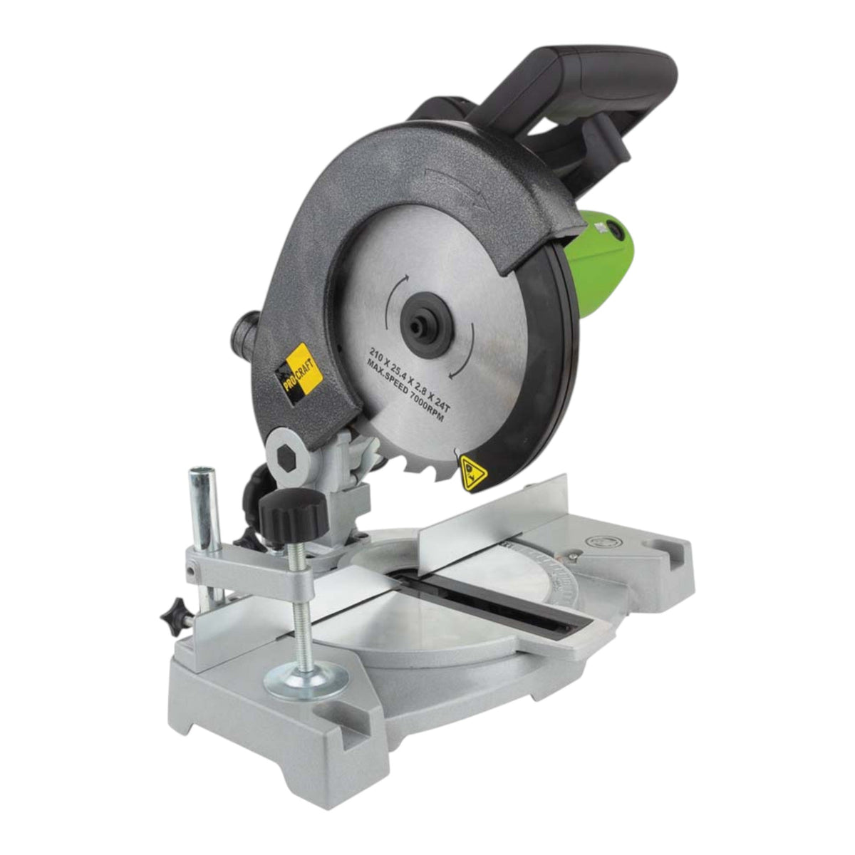 Procraft PGS2100 Kappsäge 1400 Watt 210 mm + Sägeblatt