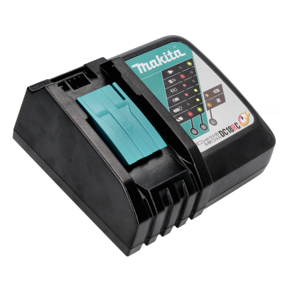 Makita DC 18 RC: Dein Turbo für Akkus – Schnell, smart, immer einsatzbereit!