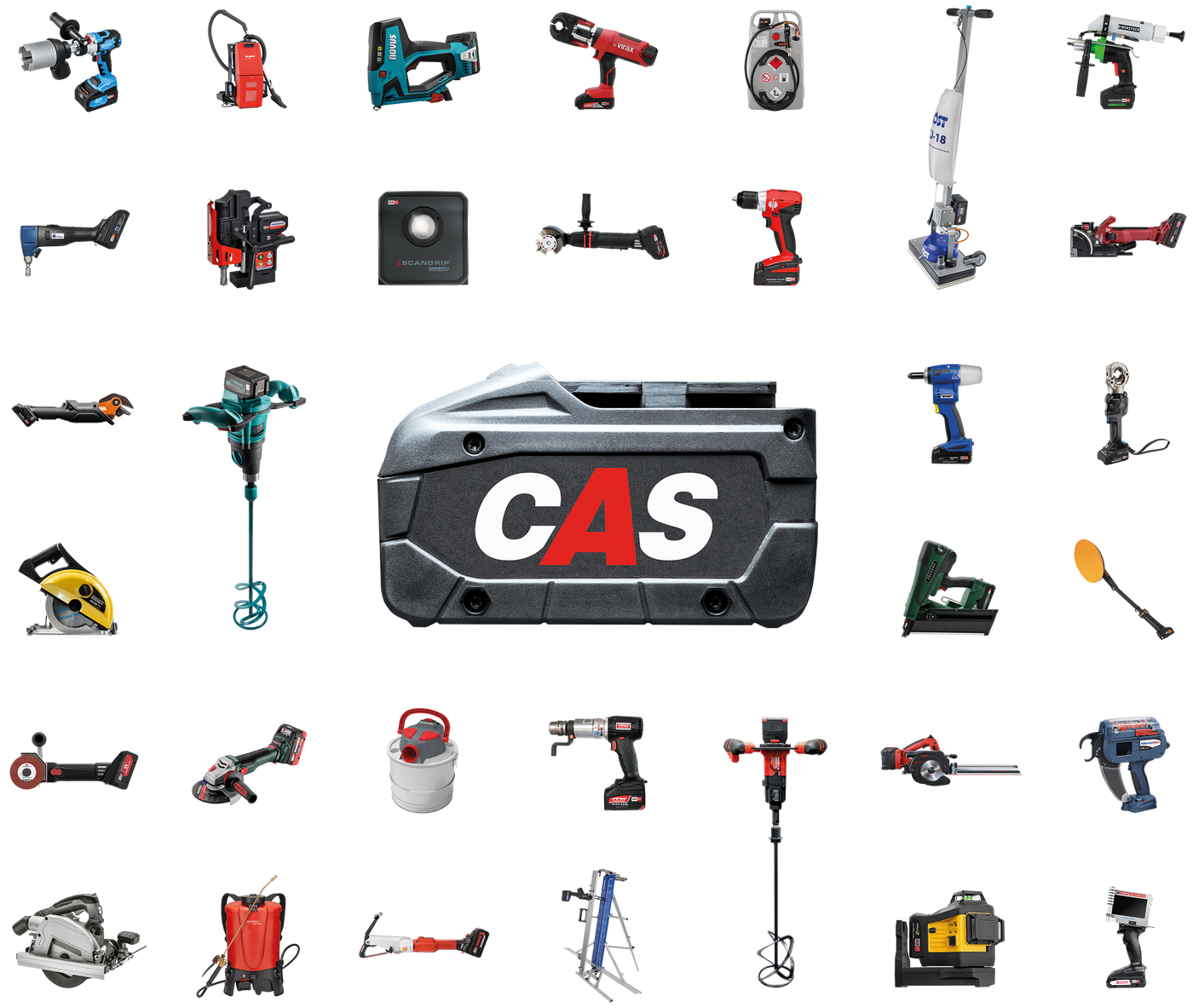 CAS Akku-System – Herstellerübergreifend, flexibel, zukunftsfähig