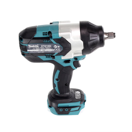 Makita DTW 1002 ZJ Akumulatorowy klucz udarowy 1/2" 18V 1000Nm Brushless Solo + Makpac - bez akumulatora, bez ładowarki