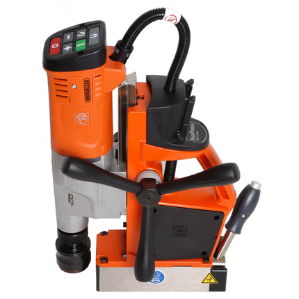 FEIN AKBU 35 PMQW 18 V Brushless Li-Ion Akku Magnet Kernbohrmaschine bis 35 mm + 2 x 5,2 Ah HighPower Akku + Ladegerät im Koffer - Toolbrothers