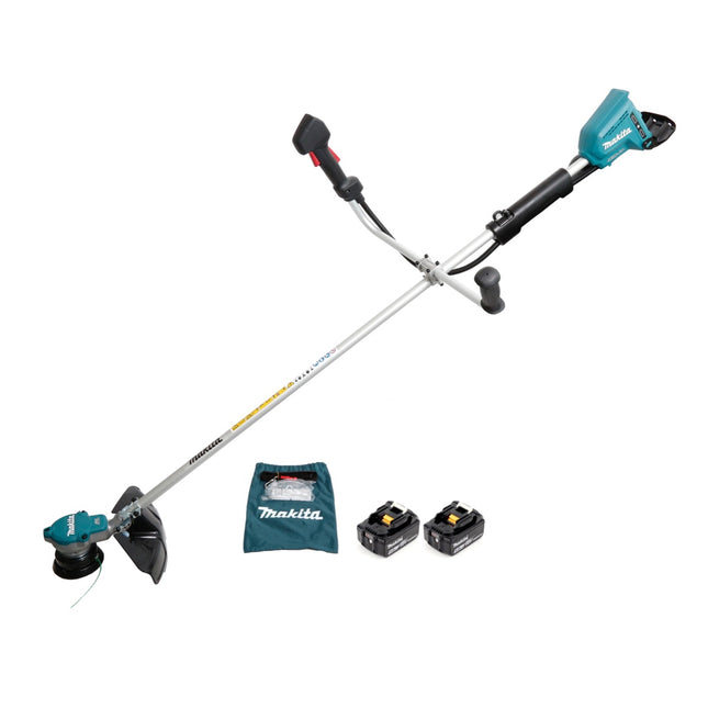Makita DUR 365 LT2 Akku Motorsense 36V ( 2x18V) 300mm Brushless + 2x Akku 5,0Ah - ohne Ladegerät - Toolbrothers